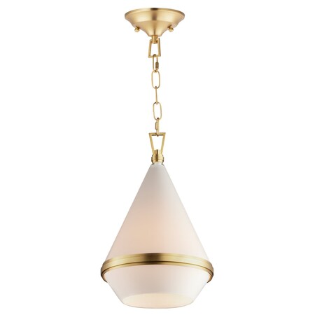 Maxim Lighting Giza 11.25 1-Light Pendant 10374WTSBR